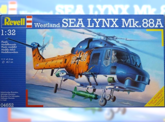 Сборная модель Немецкий противолодочный вертолет Westland Sea Lynx Mk.88A