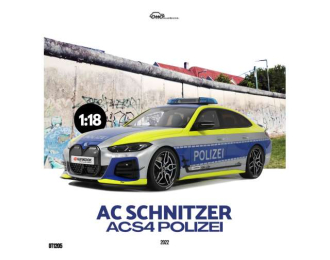 AC Schnitzer ACS4 Polizei *Resin series*, silver/blue/yellow 2022
