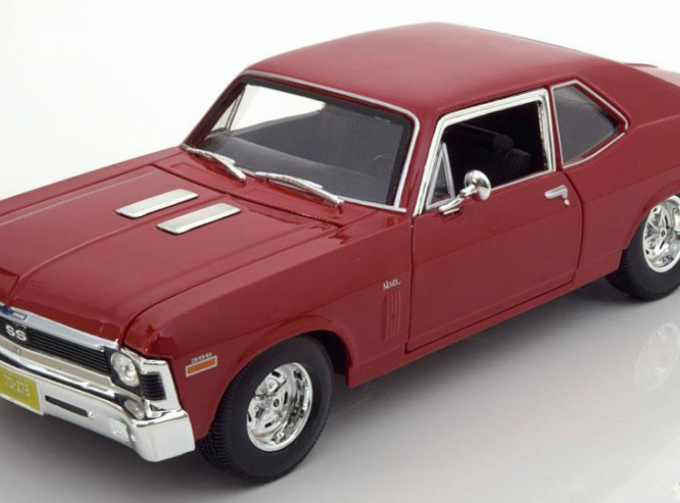 CHEVROLET Nova SS Coupe (1970), red