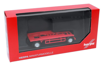 Прицеп-контейнеровоз, красный