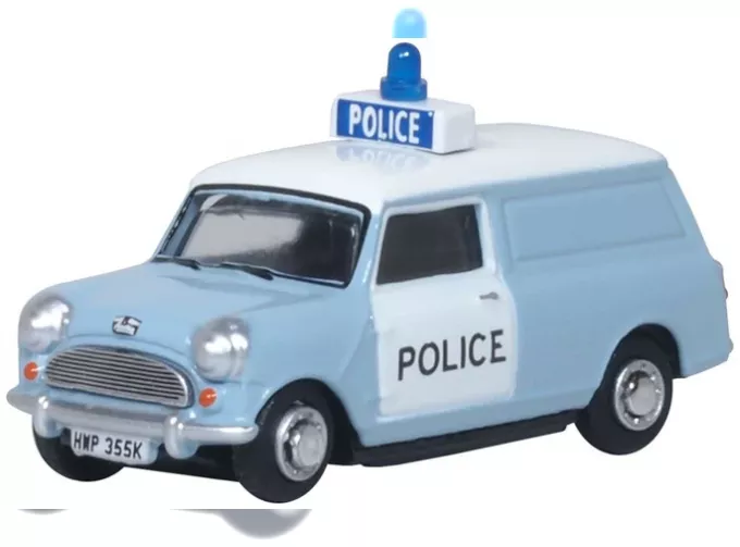 MINI Van West Mercia Police Panda (1971) light blue/white