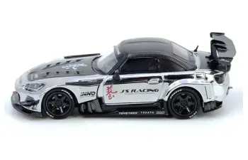 HONDA S2000 J`S Racing Tokyo Auto Salon (2025), chrome silver