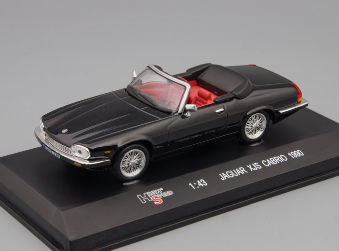 JAGUAR XJS Cabrio 1990, black