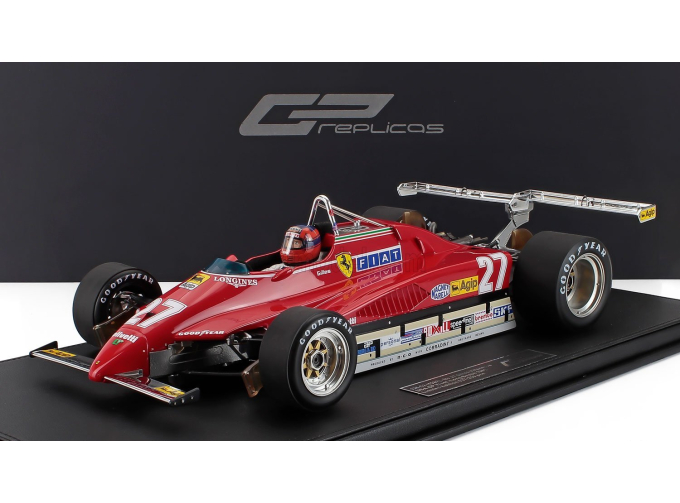 FERRARI126C2 №27 USA West GP Formula 1 Gilles Villeneuve (1982)