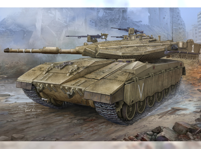 Сборная модель Танк IDF Merkava Mk.IIID(LIC)