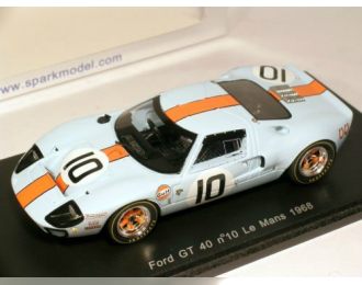 FORD GT40 10 LM 1968, blue