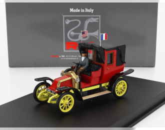 RENAULT Ag1 Taxi De La Marne With Driver (1914), Red Yellow