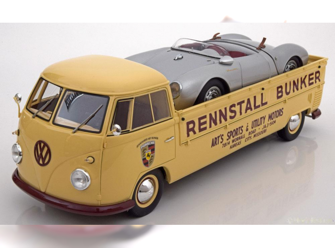 VOLKSWAGEN / PORSCHE Bulli T1 Renntransporter