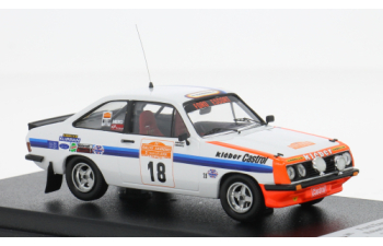 FORD ENGLAND Escort Mkii Rs2000 (night Version) №18 Winner Gr. 1 Rally Sanremo (1977) Roberto Cambiaghi - Emanuele Sanfront, White