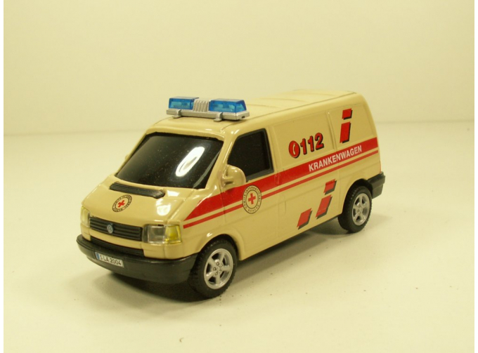 VOLKSWAGEN Transporter T4 KRANKENWAGEN, 431D 1:43, бежевый