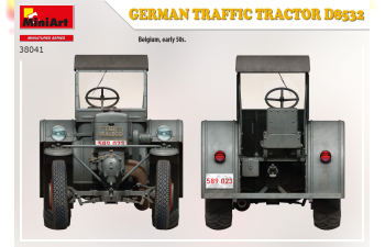 Сборная модель Немецкий дорожный трактор D8532