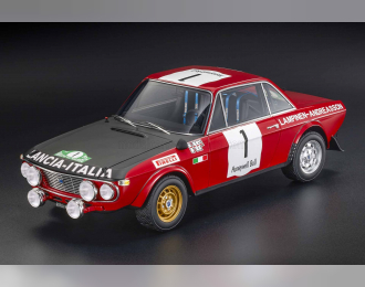 LANCIA Fulvia Hf 1600 Coupe (night Version) №1 Winner Rally Du Maroc (1972) Simo Lampinen - Solve Andreasson, Red Black