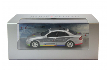 MERCEDES-BENZ E klasse W211 Rally Paris-Beijing #03 Ebay team, silver