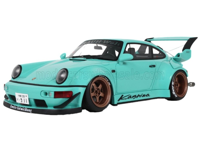 PORSCHE RWB *Kashiwa* *Resin serie* (2022), blue