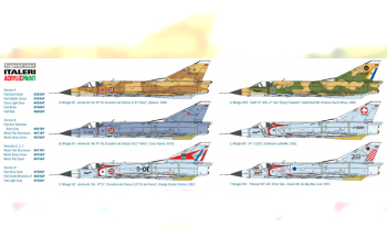 Сборная модель Самолет Mirage IIIC