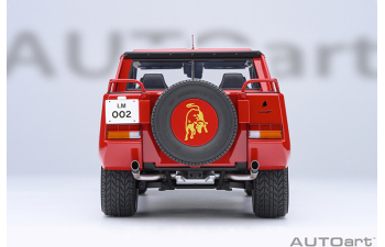 LAMBORGHINI LM002 Pick-Up (1986), red