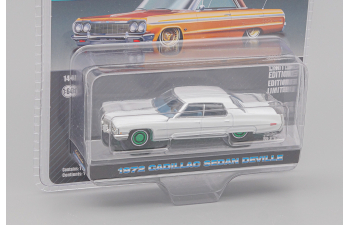 (Greenlight!) CADILLAC Sedan deVille 1972, white / green