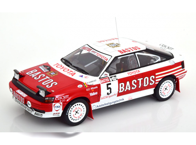 TOYOTA Celica GT-4 ST165 №5 Haspengouwrally, Verreydt/Biar (1990), Bastos