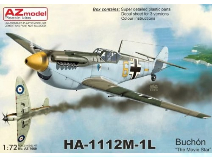 Сборная модель HA-1112M-1L Buchon „The Movie Star“