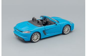 PORSCHE Boxster 718 (982) Spider (2016), Light Blue