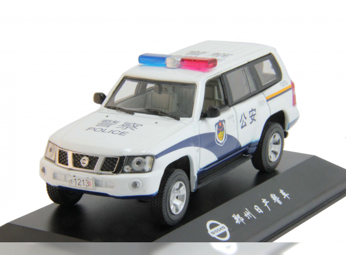 NISSAN Patrol Police Y61 (2005), white