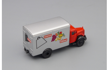 MERCEDES-BENZ L 311 Konsum, red / silver