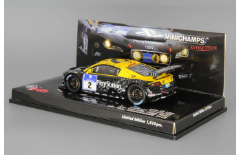 AUDI R8 LMS #2 24h Nurburgring (2010), black / yellow