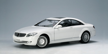 MERCEDES-BENZ CL Coupe, white