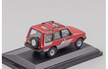 LAND ROVER Discovery 1 (1998), red / silver