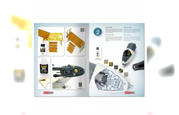 Книга SOLUTION BOOK 28 - Как окрашивать галактические звездолеты повстанцев (многоязычная) / How to Paint Rebel Galactic Starships (Multilingual Book)