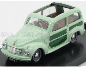 FIAT 500c Belvedere Open 1951, 2 Tone Green