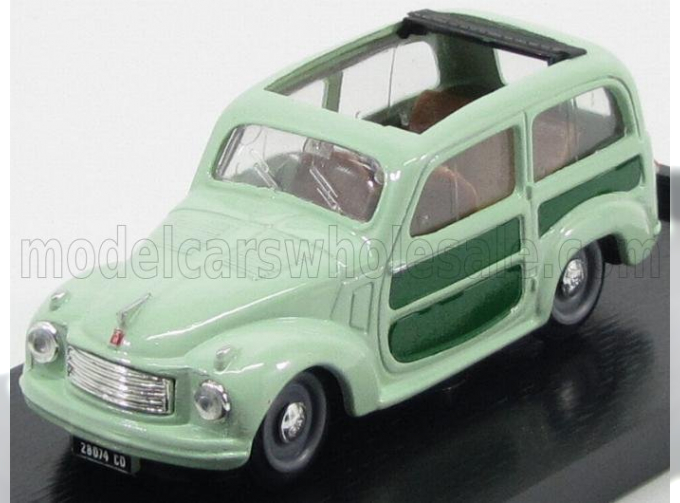 FIAT 500c Belvedere Open 1951, 2 Tone Green