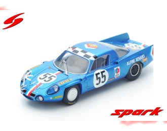 Alpine A210 #55 14th Le Mans 1968 J.-C. Andruet - J.-P. Nicolas