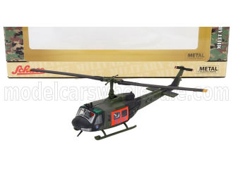 BELL Uh1d Helicopter Sar Search And Rescue Military (1984), Military Green