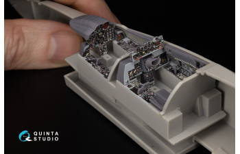 3D Декаль интерьера кабины RF-4C Phantom II (late с DMAS) (Hasegawa) (малая версия) (с 3D-печатными деталями)