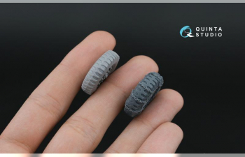 Комплект из 5 шин с зимними цепями для семейства Dodge WC (Звезда)