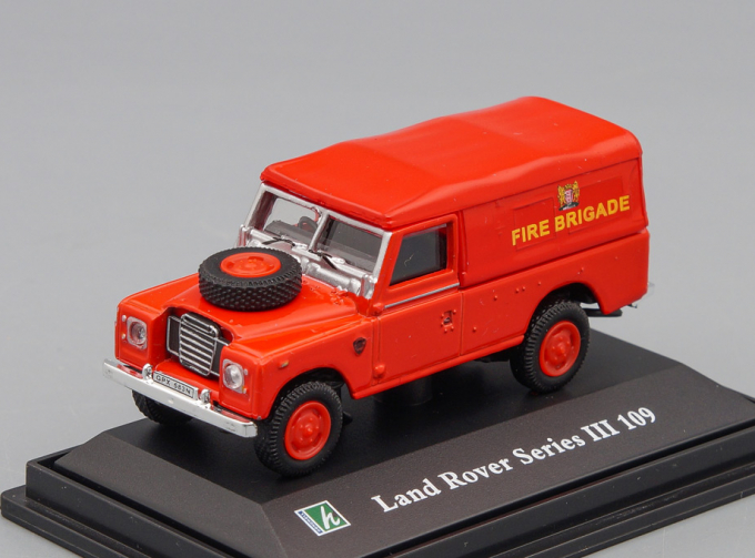  LAND ROVER Series III 109 Fire Brigade, red