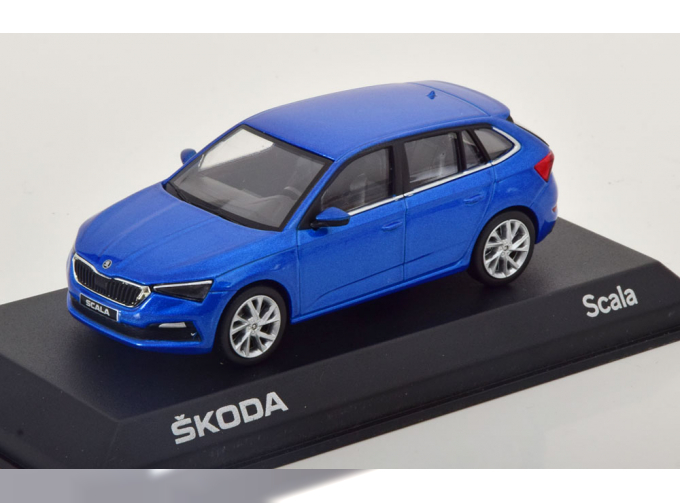 SKODA Scala, blue metallic