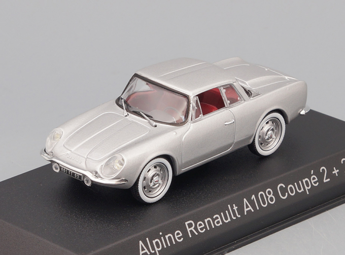ALPINE RENAULT A108  Coupe 2+2 1961 Silver