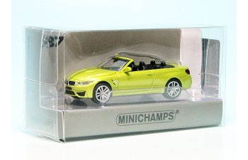 BMW M4 Cabrio (2015), yellow metallic