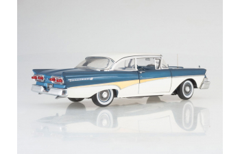 FORD Fairlane 500 HardTop, blue / white