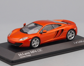 McLAREN MP4-12C 2011, orange metallic