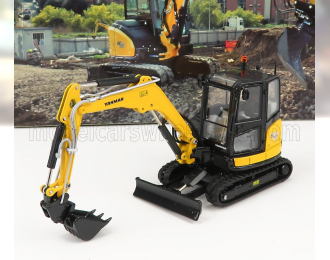 YANMAR Sv60 Escavatore Cingolato - Tractor Hydraulic Mini Excavator, Yellow Grey