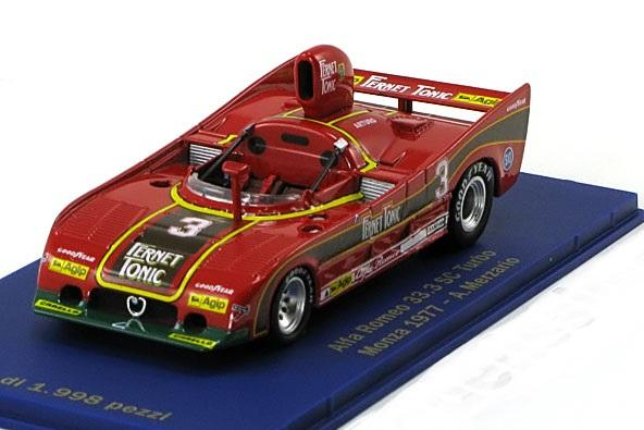 ALFA ROMEO 33.3 SC Turbo No 3 Monza, Merzario (1977)