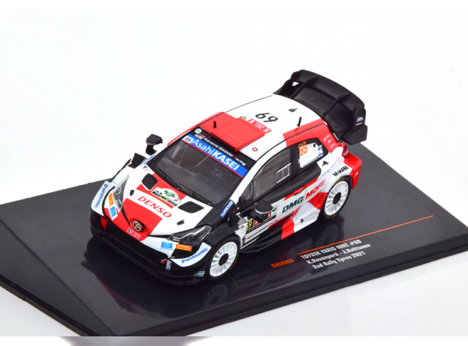 TOYOTA Yaris WRC #69 "Toyota Gazoo Racing WRT" Rovanperä/Halttunen 3 место Rally Ypres 2021