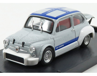 FIAT 600 Abarth 1000 Gr.2 Presentazione Ufficiale (1970), Grey White Blue