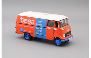 MERCEDES-BENZ L319D Tesa, orange / white / blue