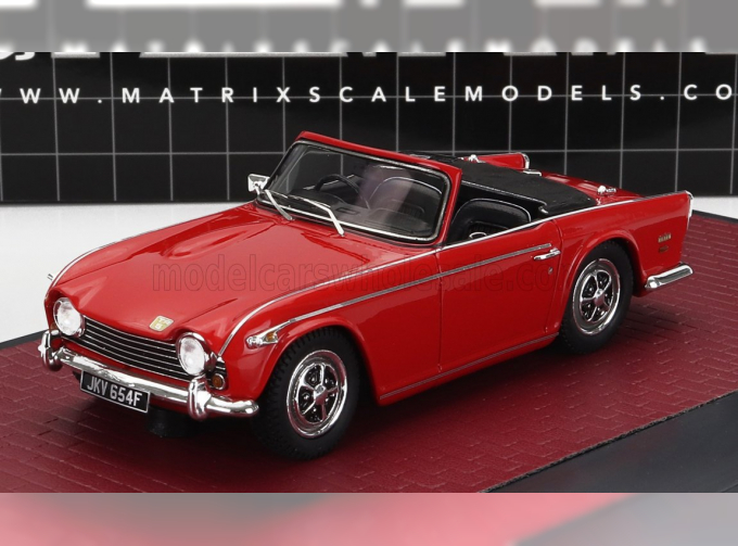 TRIUMPH Tr5 Cabriolet Open (1967), Red