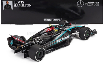 MERCEDES-BENZ GP F1 W15 Eq Performance Team Amg Petronas Motorsport №44 4th Austrian Gp (2024) Lewis Hamilton, Black Silver Green