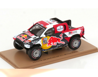 TOYOTA GR DRK Hilux T1 Winner Dakar, Al-Attiyah/Baumel (2022), Red Bull